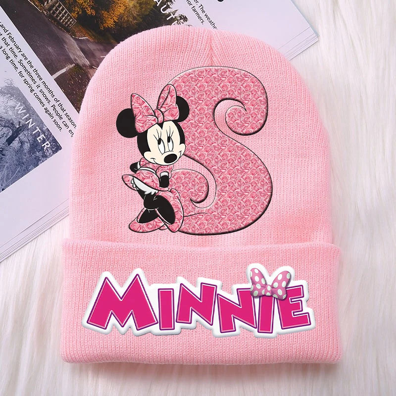 Minnie Mouse Kids Knitted Hat