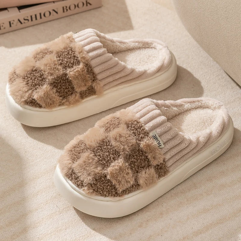 Women Cotton Slippers Casual Indoor