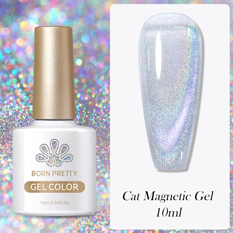 Double Light Gel Nail Polish Rainbow Glass