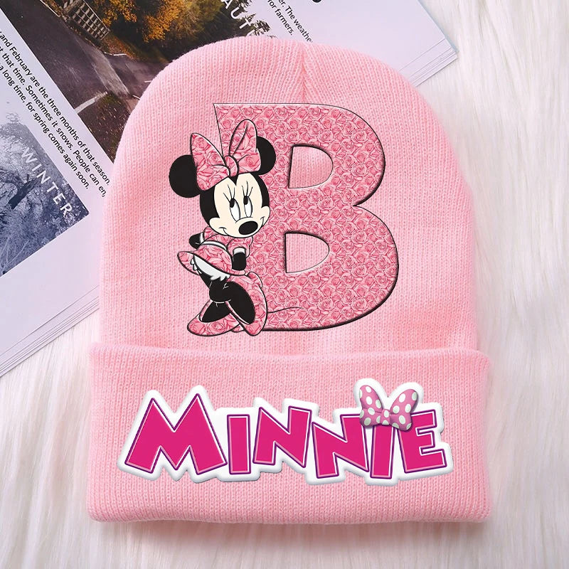 Minnie Mouse Kids Knitted Hat