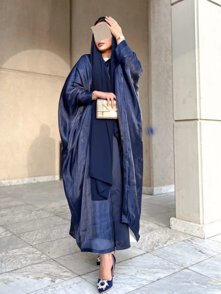 Moroccon Silky Satin Abayas