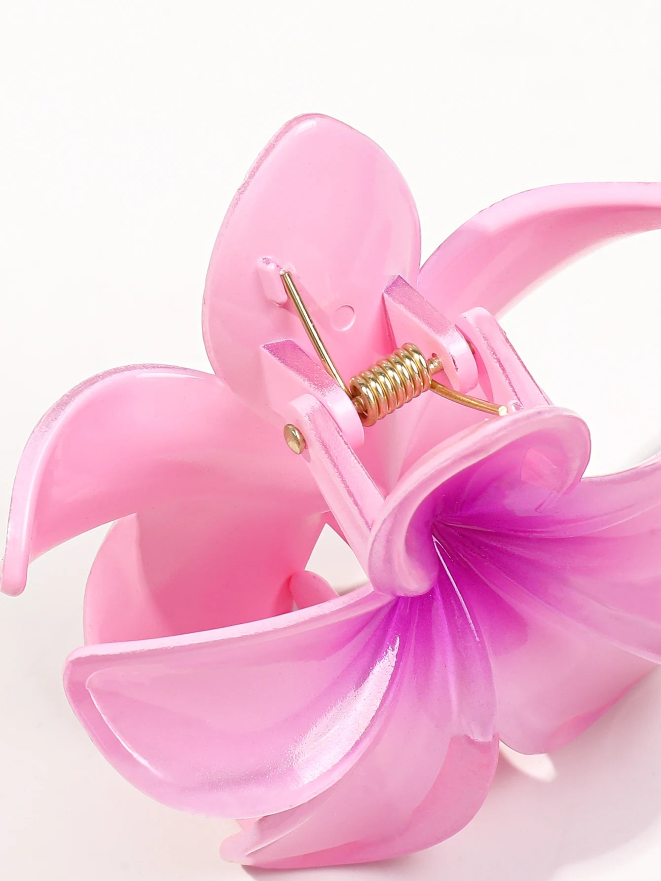 4Pcs Cute Flower Banana Hair Claw Clips