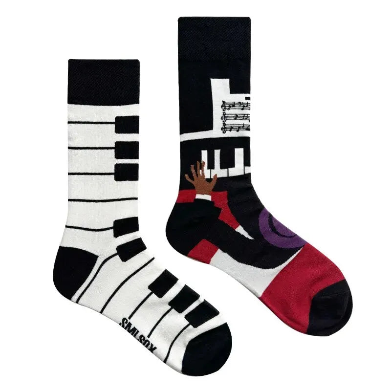 1 Pair Couples Fashion Socks