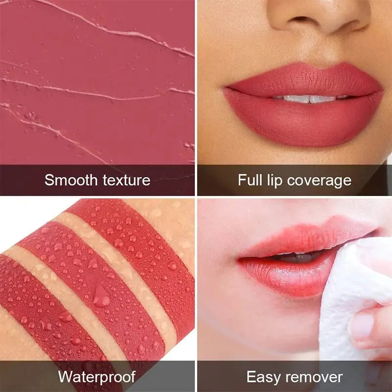 Matte Lipstick Velvet Waterproof