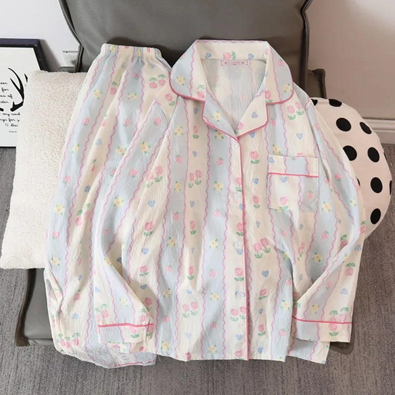 Korean Style Pajama Set