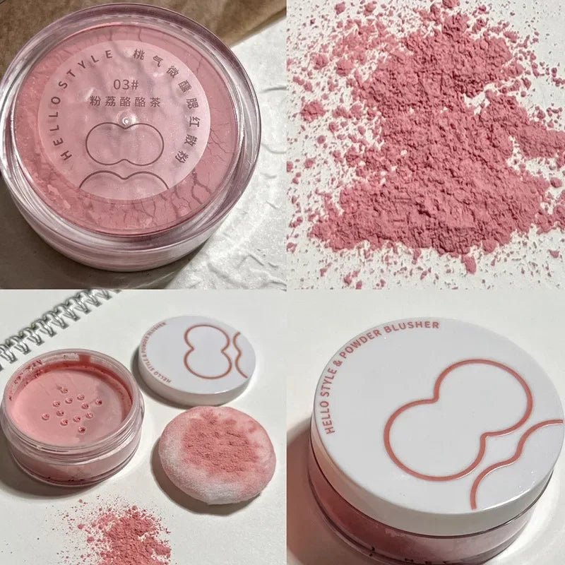 Pink Cheek Mineral Blush Loose Powder