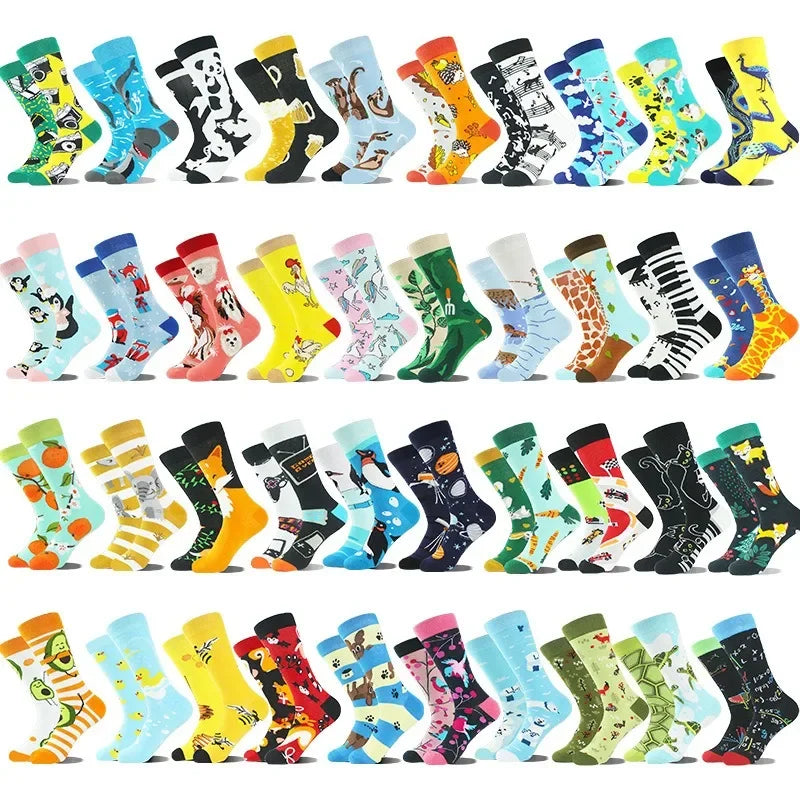 Happy Cotton Funny men Socks