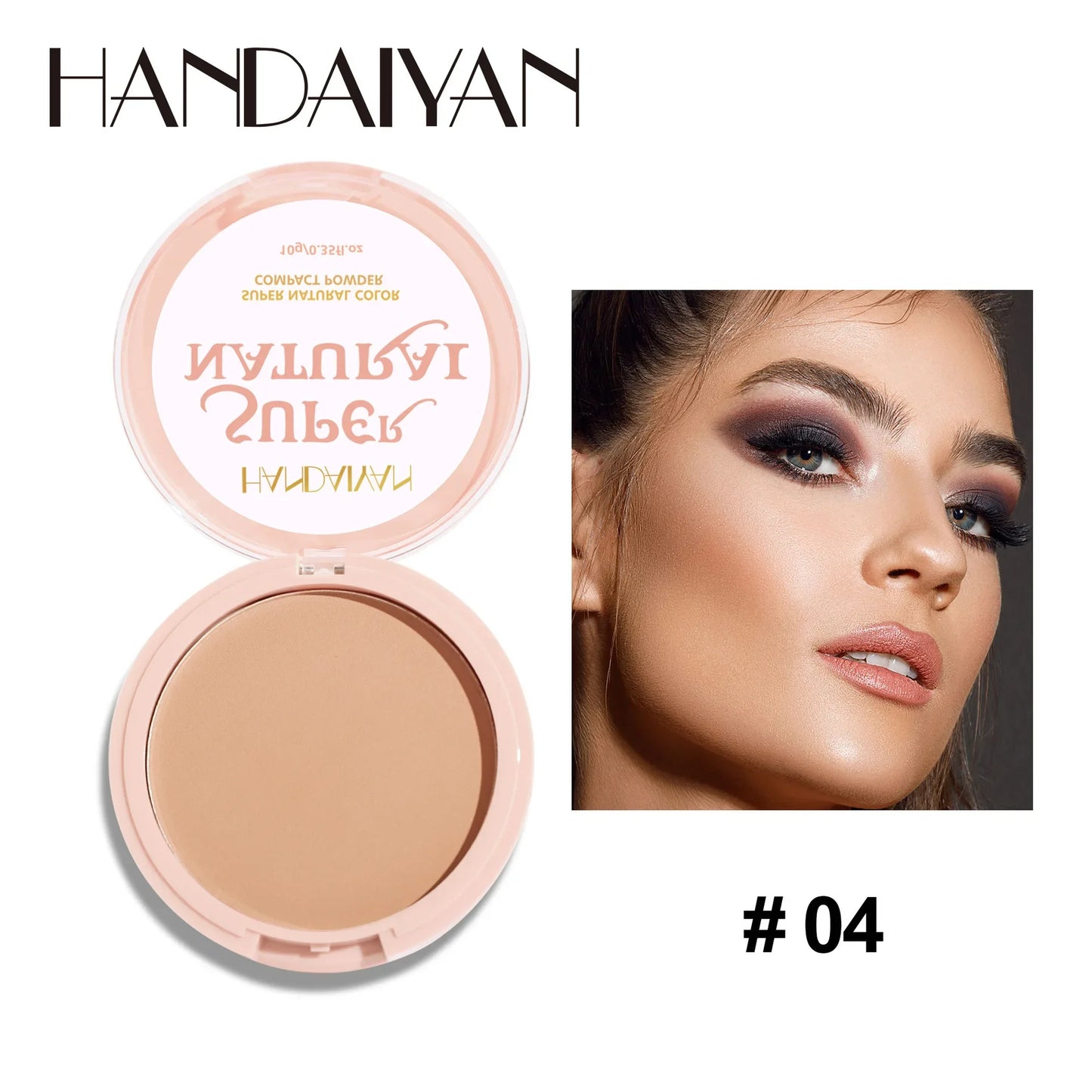 Waterproof Oil Control 24 Hour Natural Setting Powder Foundation