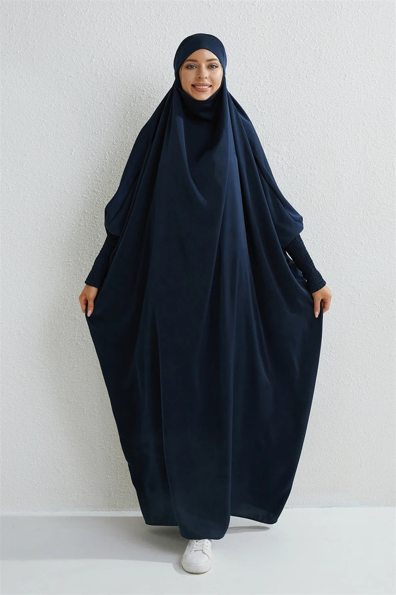 Hooded Abaya One-piece