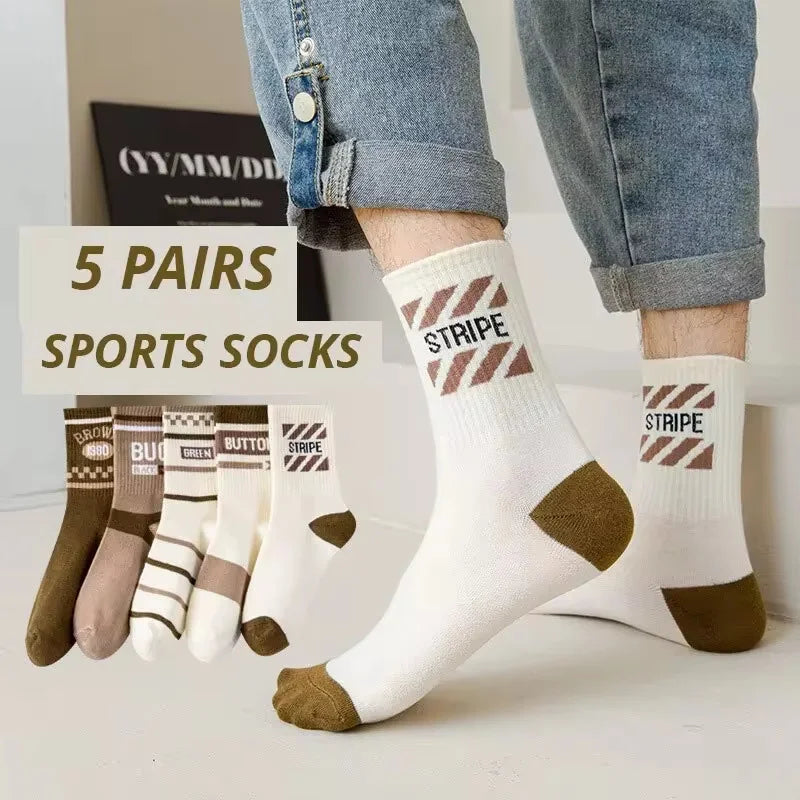 5 Pairs Of Men's Socks