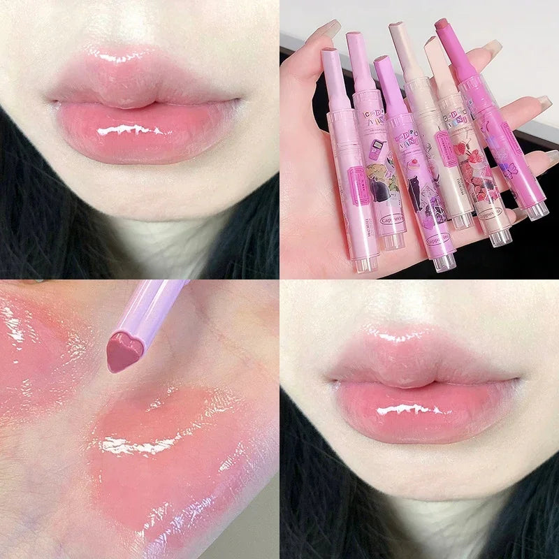 Lipstick Clear Oil Jelly Lip Gloss Korean Tint