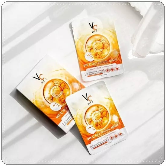 VC Vit C Bio Facial Mask Vitamin C Treatment Facial Skin Moisturizing